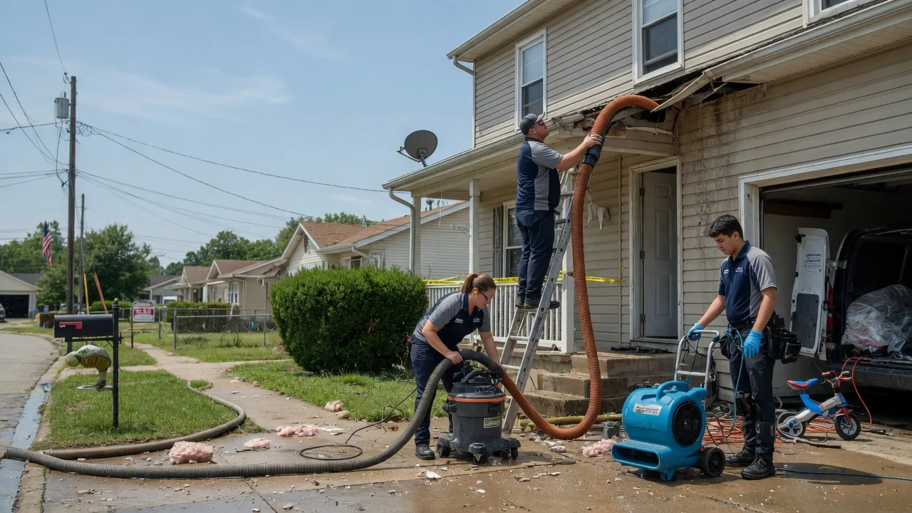 Water Damage Restoration in Harleigh, PA near me